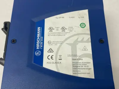 USED BELDEN HIRSCHMANN INDUSTRIAL ETHERNET RAIL SWITCH