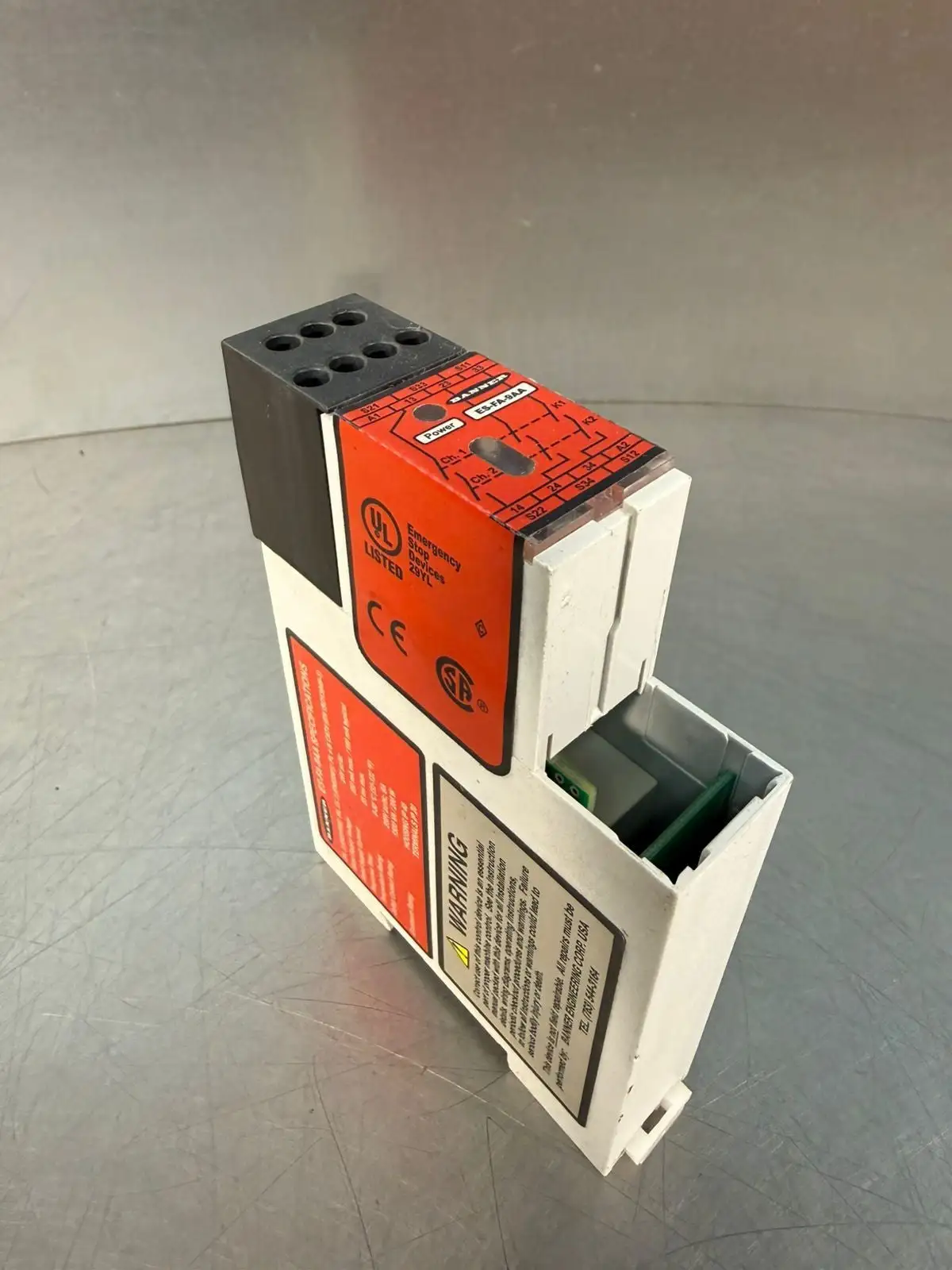 Banner ES-FA-9AA Safety Relay (4.1.3)