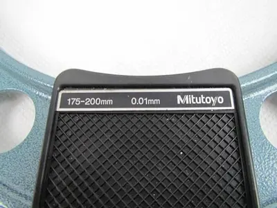 MITUTOYO 175mm - 200mm, 0.01 mm MICROMETER NO. 103-144