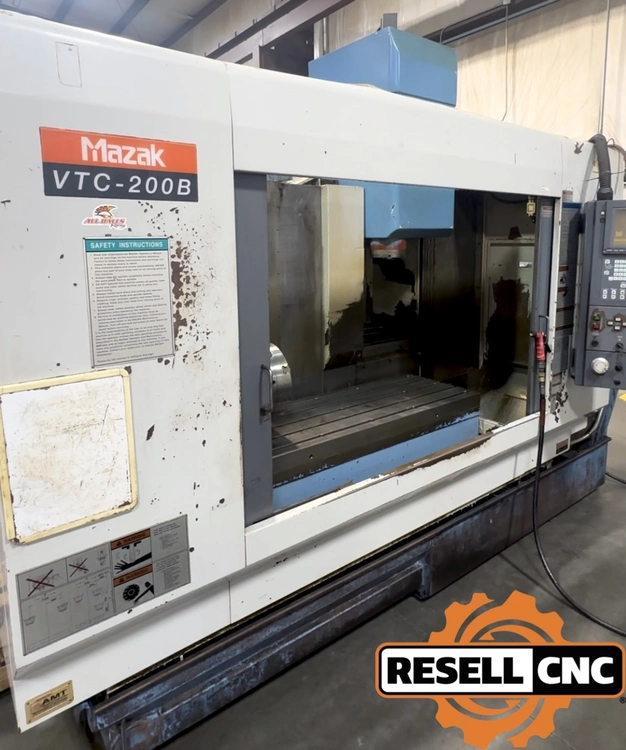 Used 1999 Mazak VTC-200B Vertical Machining Centers Florida US | Resell CNC #206910