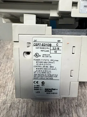 SPRECHER+SCHUH CA7-12C-10 CEP7-ED1DB Electrical/PLC/Automation | ESS Industrial Equipment Sales (8)
