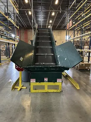 USED INTERNATIONAL BALER CORPORATION NA-1295-48 CLOSED DOOR BALER