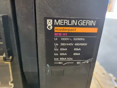 Used 2003 MERLIN GERIN M16H1 Switchgears British Columbia CA | Lenmark #1427014