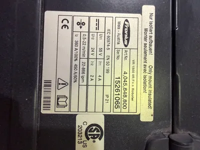 FRONIUS A-4600 Robotic Welders | K.B. Industries LLC (10)