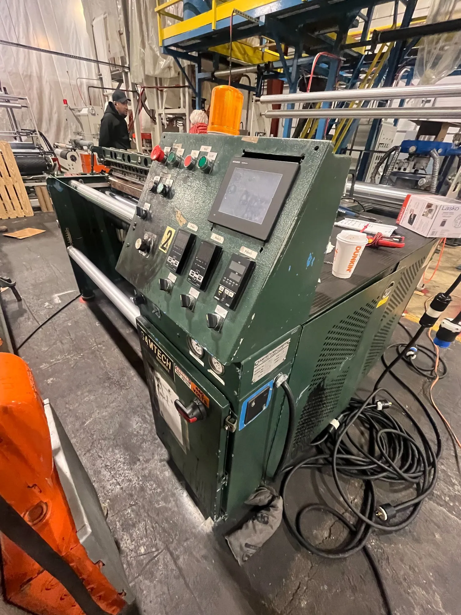 USED 1999 SAM TECH Shuttle bag machine