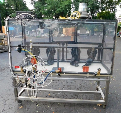 USED BARNES TECH GLOVE BOX 6 X 30 X 36