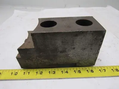 Huron T11248 Lathe Chuck Soft Jaws 6"L x 2-1/2"W X3-1/4"T Lot of 3