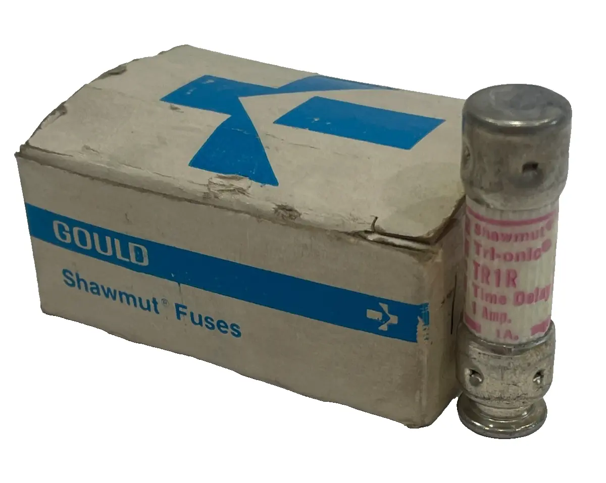 NEW SHAWMUT TR-1-R FUSES TR1R 1 AMP 8 COUNT
