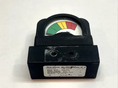 USED MIDWEST PRESSURE INDICATOR 0-15 PSI 1/4"