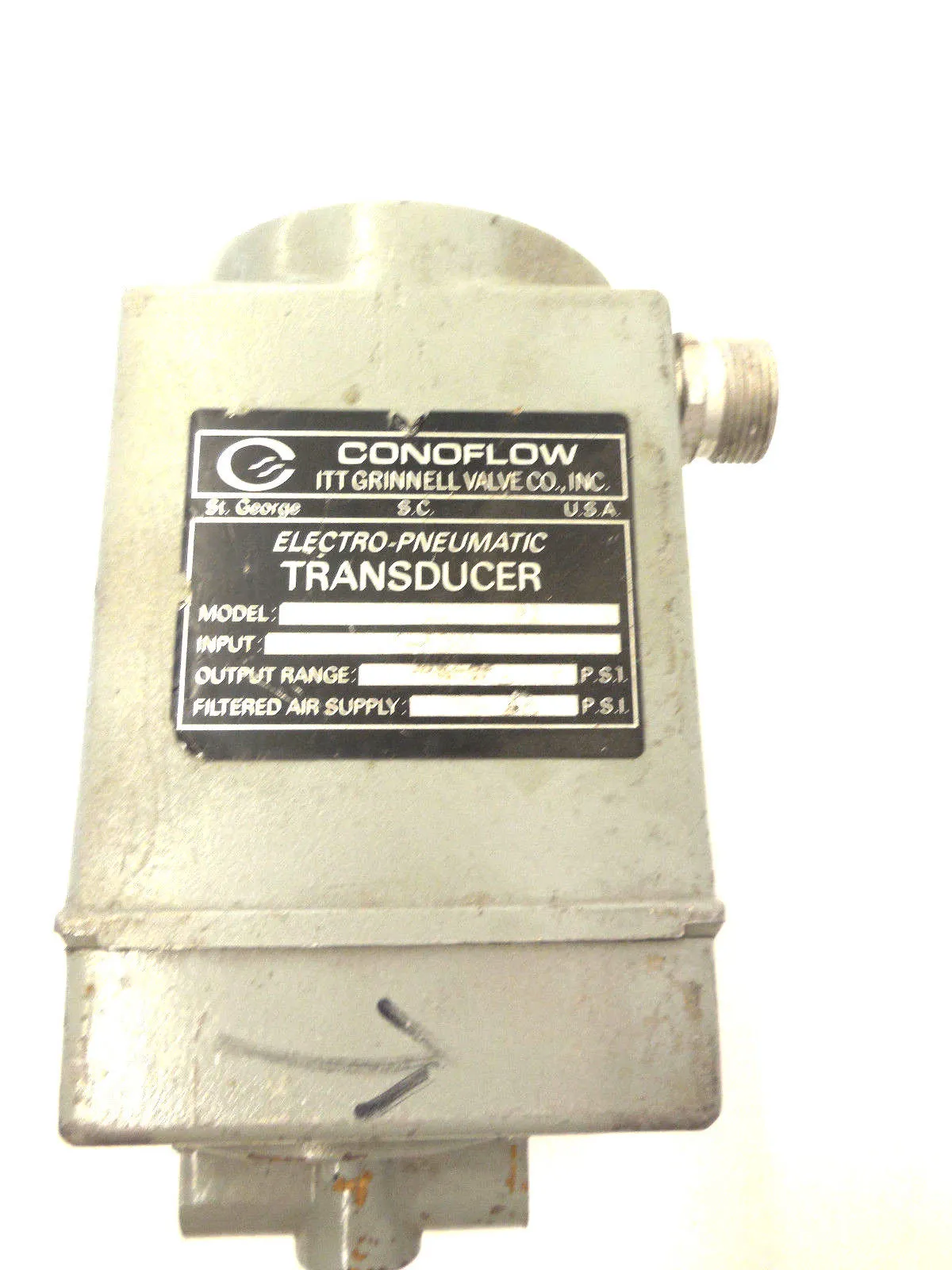 CONOFLOW GT38ED TRANSDUCER