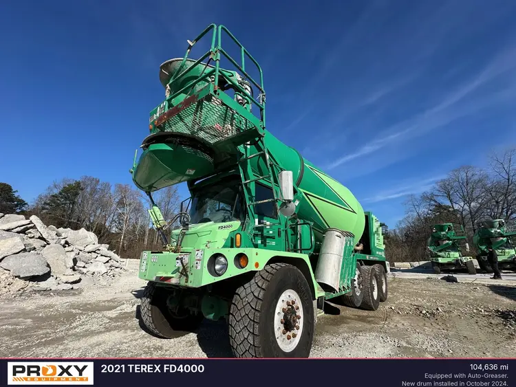 Used 2021 TEREX FD4000 Cement Mixers Georgia US | Proxy Equipment #1381954