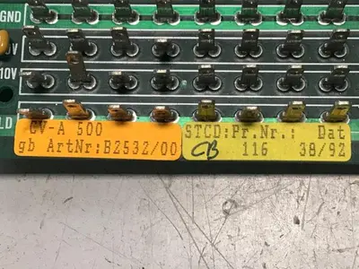 USED BACHMANN ELECTRONIC CVA5001001A