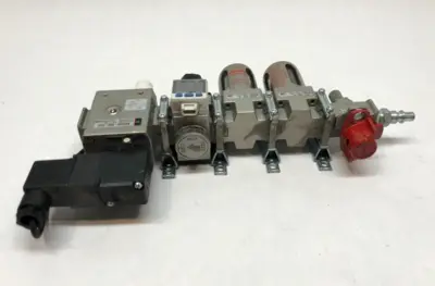 USED SMC PNEUMATIC ASSEMBLY