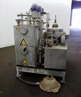Alfa-Laval WSPX 307 TGD-71G oil concentrator, SS.