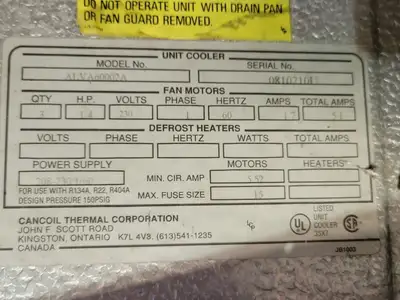 USED CANCOIL ALVA60002A