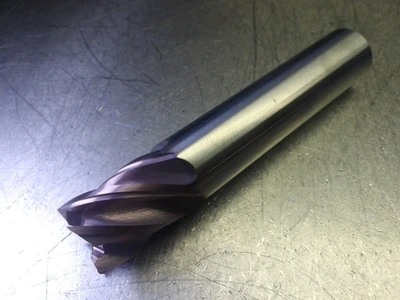Kyocera/SGS 3/4" HPR Z-CARB 5 Flute COOLANT THRU Carbide Endmill 37274 (LOC3573B)