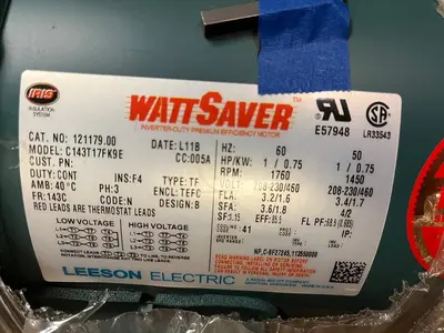 Used LEESON 121179.00 Industrial Controls | Surplus Asset Holdings #1220843