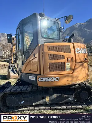 Used 2018 CASE CX80C Excavators Utah US | Proxy Equipment #1381932