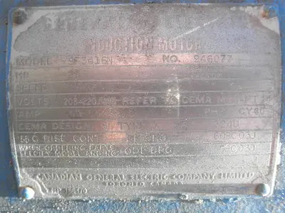 USED GENERAL ELECTRIC 9F3416N