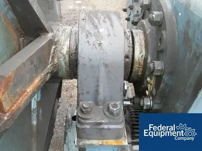 USED Paul O. Abbe 3' X 12' PAUL ABBE BALL MILL, C/S, JACKETED