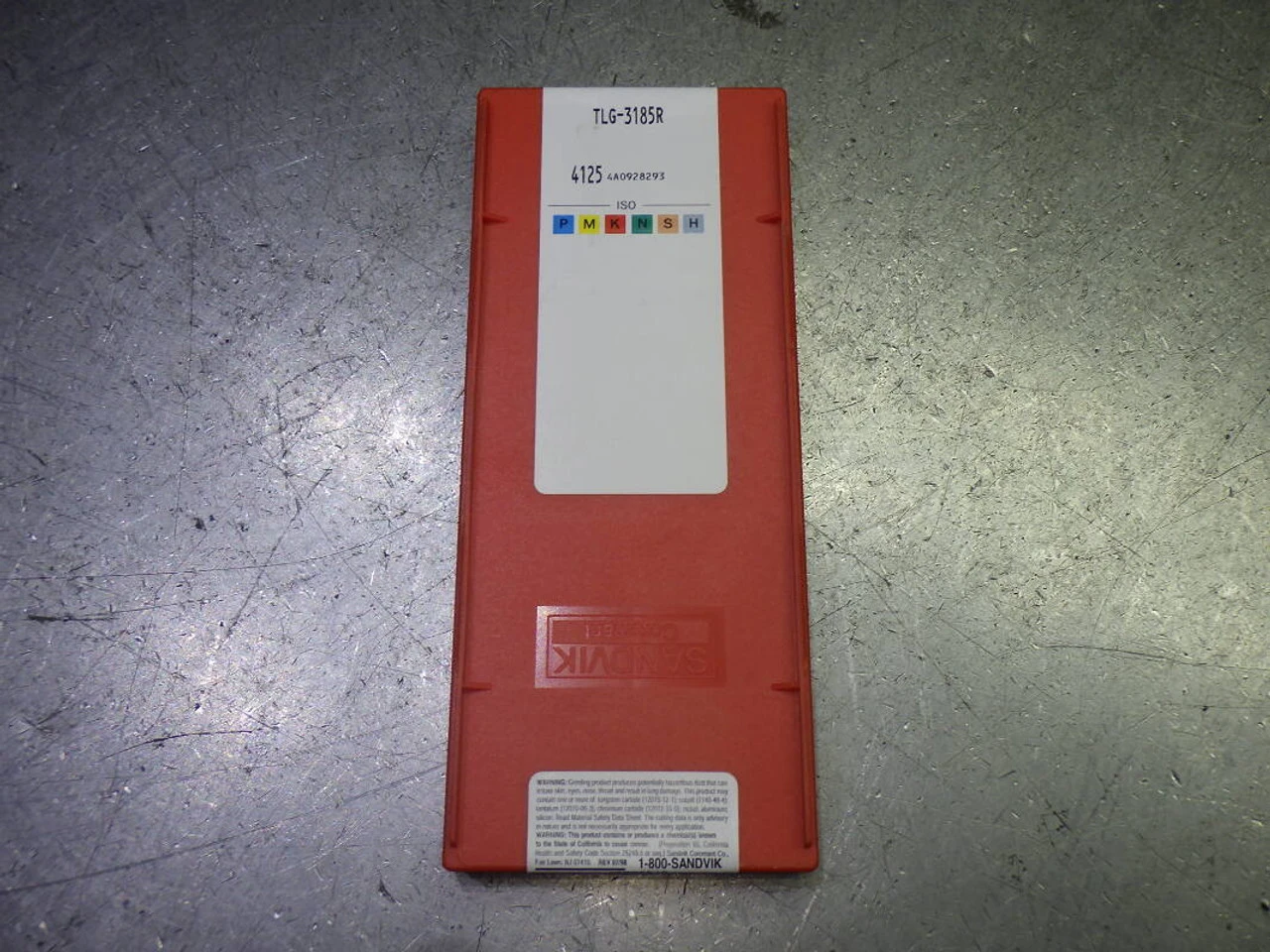 Sandvik Carbide Grooving Inserts QTY10 TLG-3185R 4125 (LOC2563A)