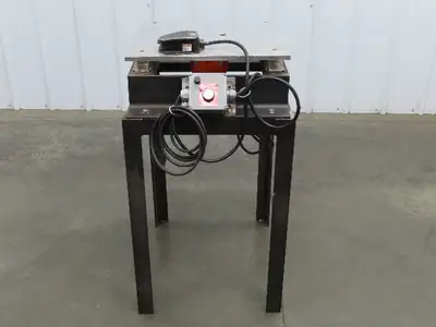 SCR-200 Flat Deck Paper Jogger Shaker Table 18x18" 0-4000 RPM 115V 2500 VPM