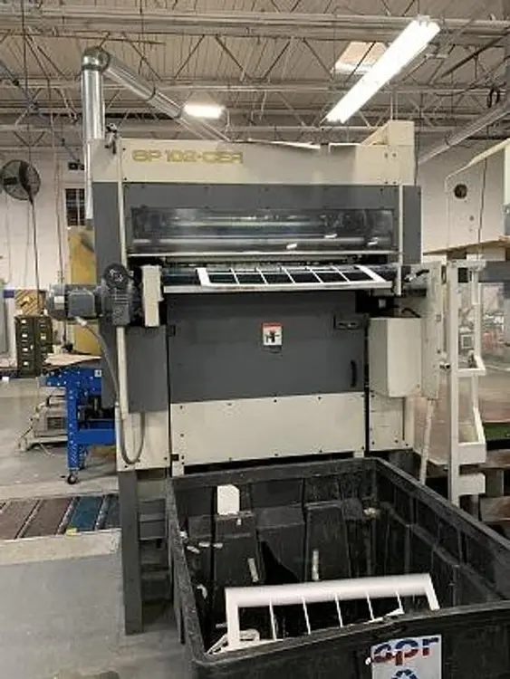 Used 1992  BOBST SP 102 CER  DIECUTTER / BLANKER _UNKNOWN_ Die Cutters | Paper Converting Equipment #395806
