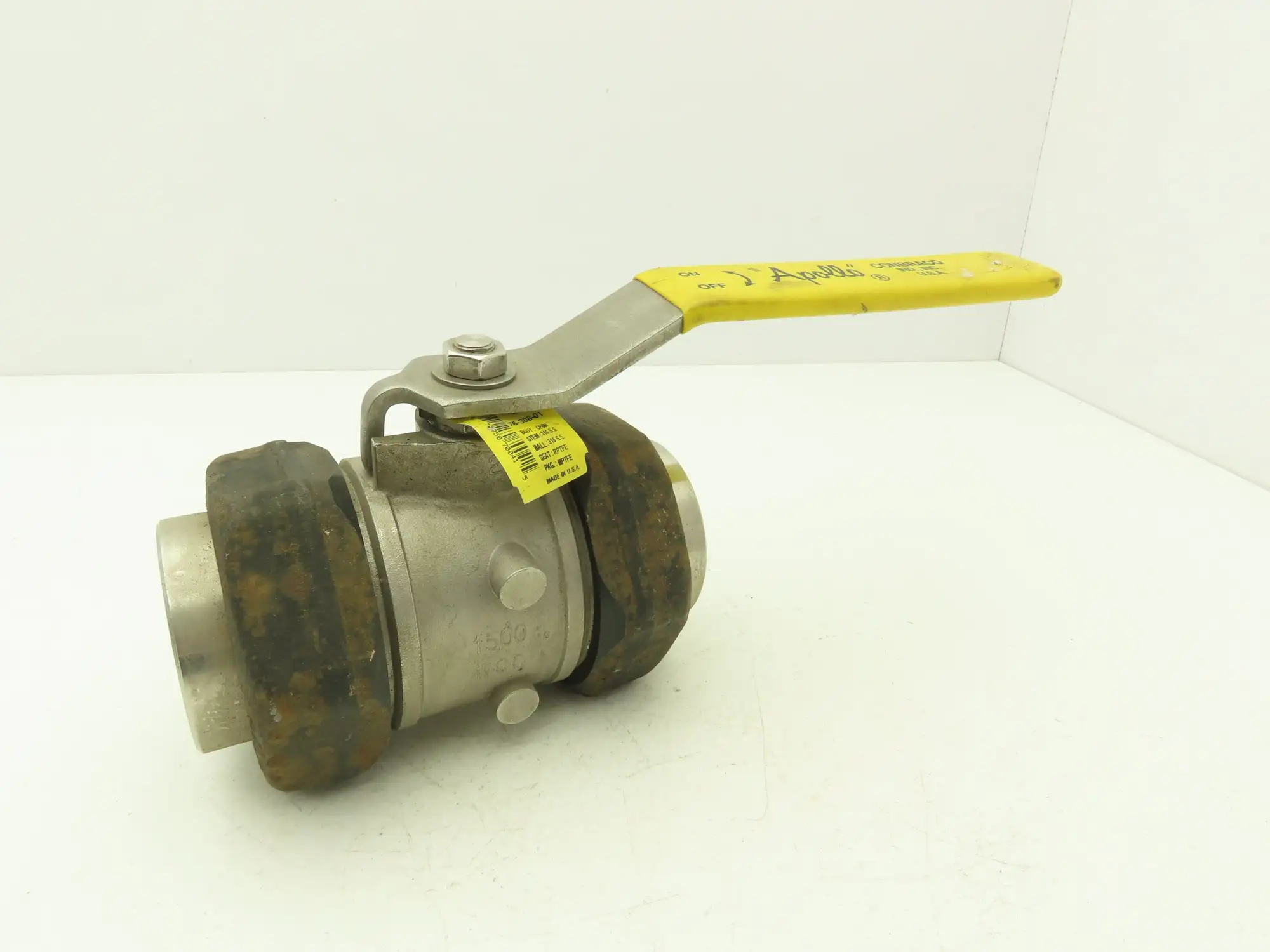 Apollo 76-308-01 2" NPT Ball Valve Stainless Steel Reduced Port 1500 WOG CF8M