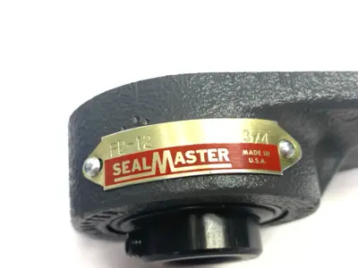 New | in-Stock SealMaster Three-Bolt Bearing Unit Set-Screw, Gold-Line, 3/4" Bearings Michigan US | Maverick Industrial Sales #1400778