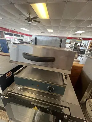 Commercial Countertop Cheese Melter Salamander Broiler Adjustable Heat 120V