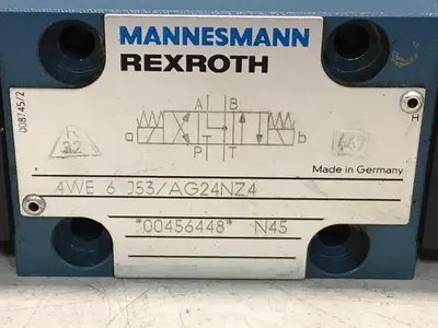 Used REXROTH 4WE6J53 AG24NZ4 Valves/Fittings Michigan US | Ideal Machinery #1174150