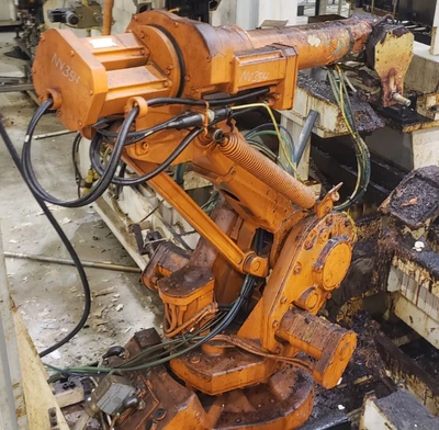 ABB IRB1400-M98 Robot Manipulator Arm w/ Controller and Teach Pe