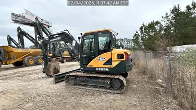 Used 2023 HYUNDAI HX85A Crawler Excavators South Carolina US | National Equipment Dealers #1422362