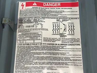 Used SQUARE D H361 Electrical Panels Ohio US | HGR 24 #1508086