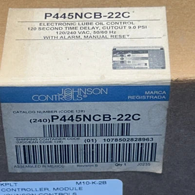 NEW JOHNSON CONTROLS P445NCB-22C