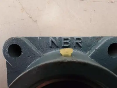 4-Bolt Flange Block Bearing UCF206-19, 1-3/16" Bore