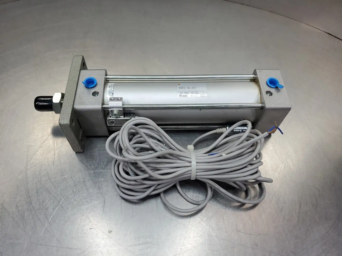 SMC MDBF50-160-A54Z Pneumatic Cylinder w/2-SMC D-A54 Reed Switches. 6B-13