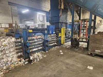 USED HARRIS-SELCO HLO-6110-AR50 AUTO TIE WITH CONVEYOR