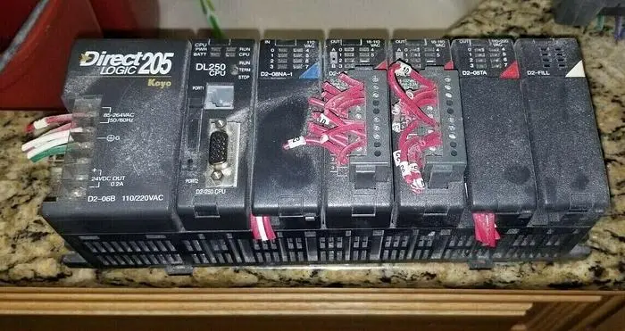 Used KOYO ELECTRONICS 205 PLC DL250 CPU Misc Electrical & Power Parts Wisconsin US | Lemke Machinery Sales #313510