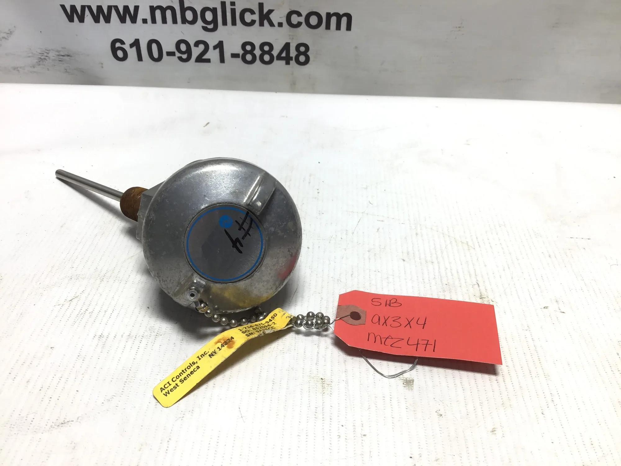 ACI Control PN: R1T185L483-004-SL-6HN31 Temp Transmitter