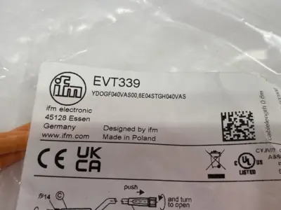 NEW IFM A-CODED Y-CONNECTION CABLE YDOGF040VAS00,6E04STGH040VAS