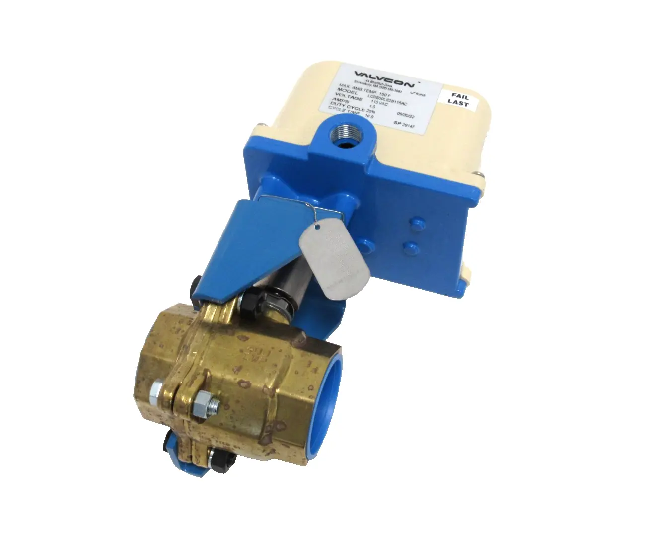 NEW VALVCON LCR600LS2S115AC VALVE ACTUATOR 2"