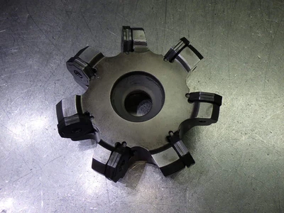 SECO 4" Coolant Thru Indexable Facemill 1.5" Arbor R220.48-04.00-09-075A (LOC1101B)