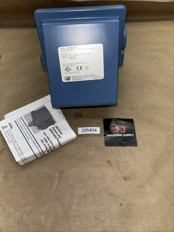 New | in-Stock United Electric J400-610 Relays & Switches Indiana US | J&J Industrial Supply #1078995