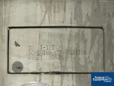 USED Lee Industries 500 Liter Lee Reactor, 316 S/S, 50/100#