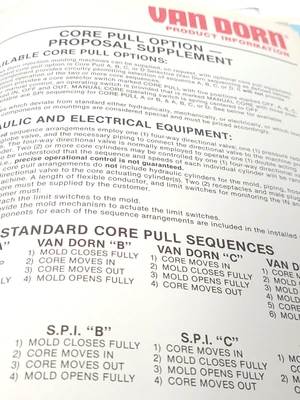 🔥 VAN DORN Machine Operation & Maintenance Manual 500H-RS-60-F 1000