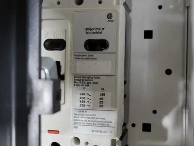 15/100 Amp MCC Circuit Breaker HFD3015/HFD3100 w/ LFD3070R/LFD3150R Limiter