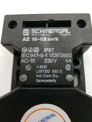 Used SCHMERSAL _UNKNOWN_ Switch Parts | ND Industrial Surplus #1224516
