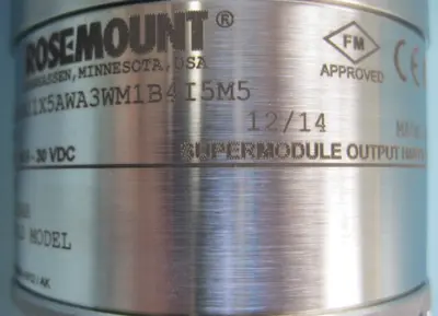 NEW Rosemount 3051 S1TG3A2A11X5AWA3WM1B4I5M5