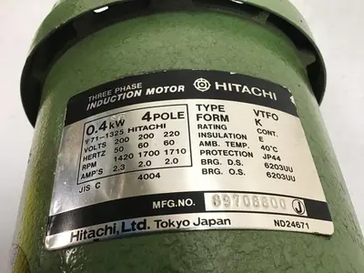 USED HITACHI VTFO-K 4P